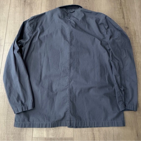 Rapha Mechanics Rusty Rick Shirt Mens XXL Gray Relaxed Fit Cotton Ripstop Button - Picture 3 of 12